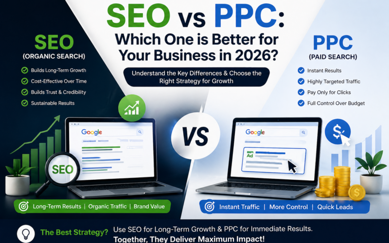 SEO vs PPC: Which One is Better for Your Business in 2026?