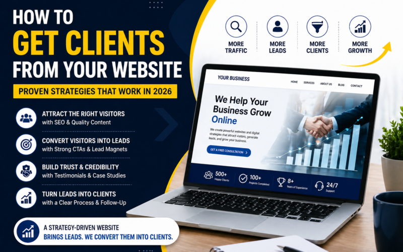 How to Get Clients from Your Website