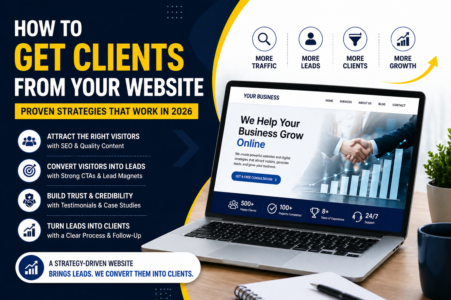 How to Get Clients from Your Website